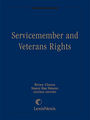 cover image of Servicemember and Veterans Rights